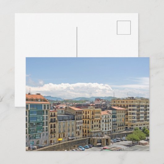 San Sebastian. 7. Postkarte (Vorne/Hinten)