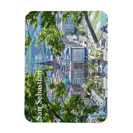 San Sebastian. #8. Magnet (Vertikal)