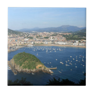 San Sebastian Baskenland Spanien landschaftliche S Fliese