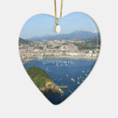 San Sebastian Baskenland Spanien landschaftliche S Keramik Ornament (Links)