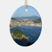 San Sebastian Baskenland Spanien landschaftliche S Keramikornament (Rechts)