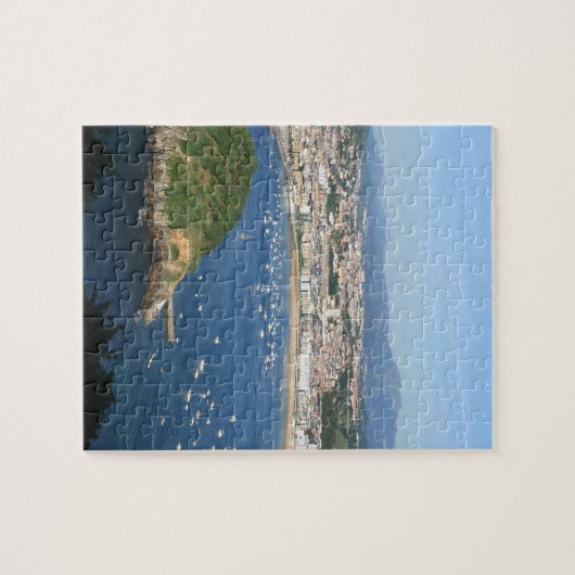 San Sebastian Baskenland Spanien landschaftliche S Puzzle (Horizontal)