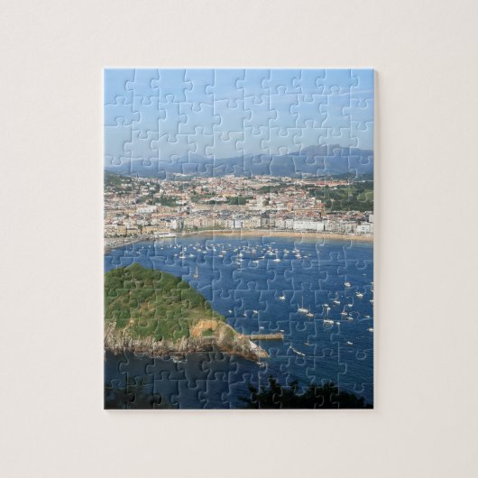 San Sebastian Baskenland Spanien landschaftliche S Puzzle (Vertikal)