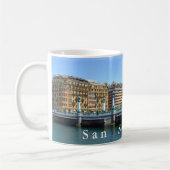 San Sebastian-Donostia. Puente Del Kursaal. Kaffeetasse (Links)