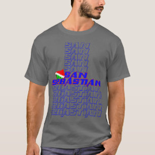 San Sebastian Kaskade Text 1 T-Shirt