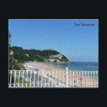 San Sebastian Postkarte<br><div class="desc">La Concha Beach,  San Sebastian,  Spanien</div>