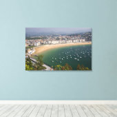 San Sebastian, Spanien. Die baskische Stadt San Leinwanddruck (Insitu (Holzboden))
