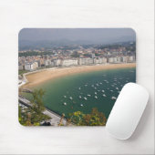 San Sebastian, Spanien. Die baskische Stadt San Mousepad (Mit Mouse)