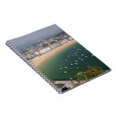 San Sebastian, Spanien. Die baskische Stadt San Notizblock (Rechte Seite)