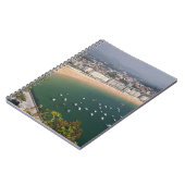 San Sebastian, Spanien. Die baskische Stadt San Notizblock (Linke Seite)