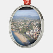 San Sebastian Spanien Ornament Aus Metall (Links)