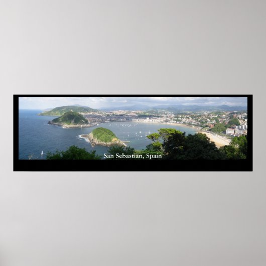 San Sebastian, Spanien Poster (Vorne)