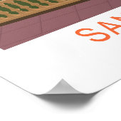 San Sebastián, Spanien Poster (Ecke)