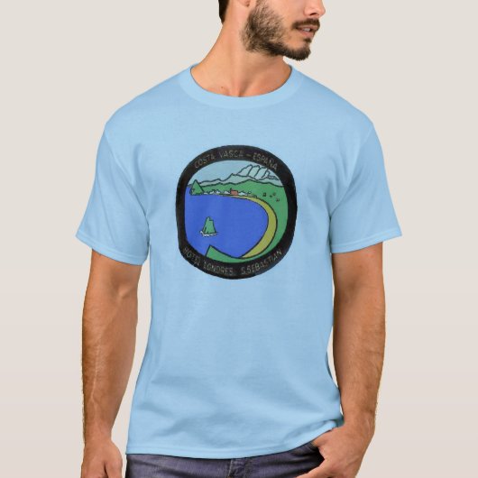 San Sebastian Spanien T-Shirt (Vorderseite)
