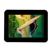 San Sebastian Vintages Poster Europa Magnet (Horizontal)