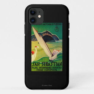 San Sebastián Vintages PosterEurope Case-Mate iPhone Hülle