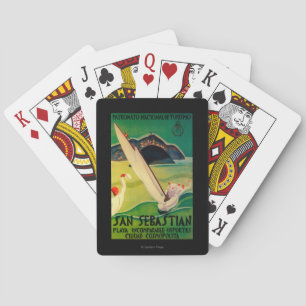 San Sebastián Vintages PosterEurope Spielkarten