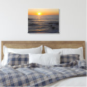 San Simeon Sunset 3 Leinwanddruck (Insitu (Schlafzimmer))
