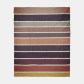 San Telmo Streifen Fleecedecke (Vorderseite)