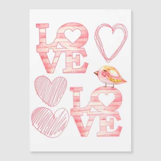 San Valentín Magnetkarte (Vorderseite)