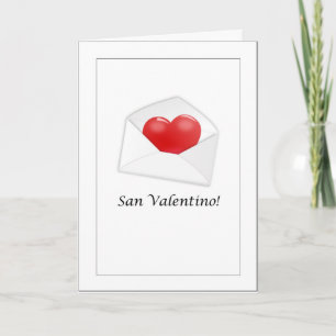 San Valentino - Frohe Valentinstag Italien Karte