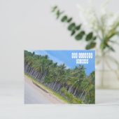 San Vicente in Palawan Postkarte (Stehend Vorderseite)