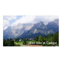 San Vito di Cadore Italien Poster