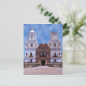 San Xavier del Bac Mission - Tucson, AZ Postkarte (Stehend Vorderseite)
