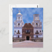 San Xavier del Bac Mission - Tucson, AZ Postkarte (Vorne/Hinten)