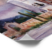 San Xavier Mission Canvas Print Poster (Ecke)