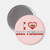 San Ysidro, CA Magnet (Vorderseite/Rückseite)