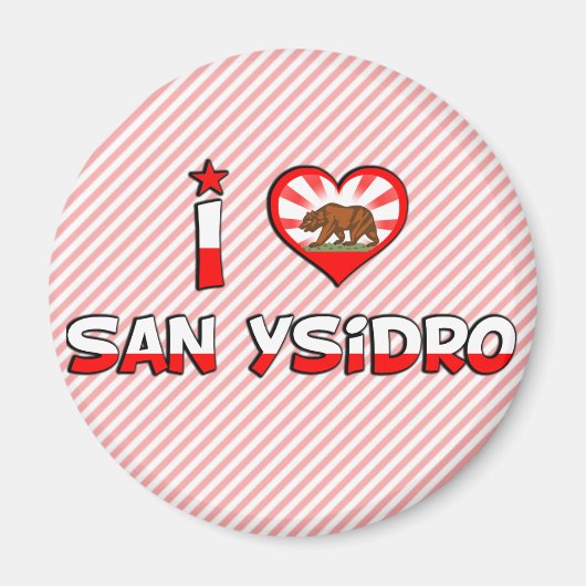 San Ysidro, CA Magnet (Vorne)