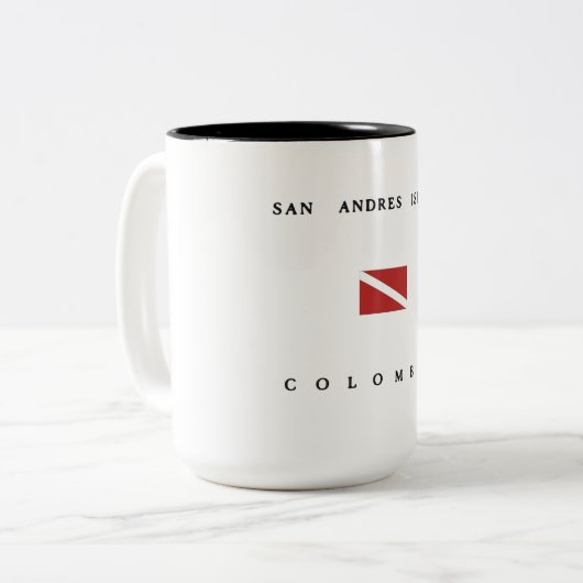 San- Zweifarbige Tasse (Vorderseite Links)