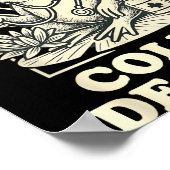 Sana Sana Colita De Rana Cute Frog Design Poster (Ecke)