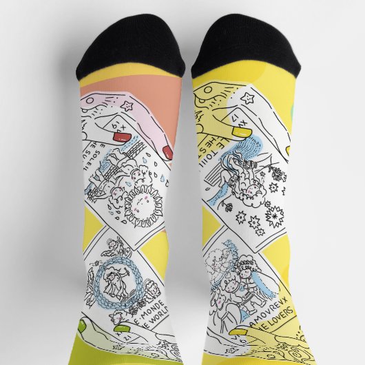 Sana Tarot Socken (Oben)