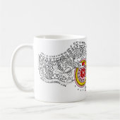 Sana Tarot - Two of Pentacles Kaffeetasse (Links)