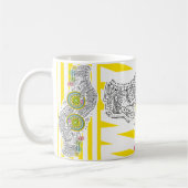 Sana Tarot - Two of Pentacles Kaffeetasse (Links)