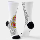 Sana Tarot - Two of Pentacles Socken (Gewinkelt)