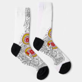 Sana Tarot - Two of Pentacles Socken (Rechts)