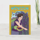 Sanaas Garten Faltkarte (Vorderseite)