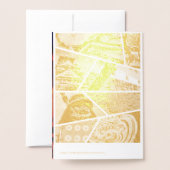 SANADA YUKIMURA 箔 ド FOLIENKARTE (Rückseite mit Umschlag)