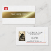SANADA YUKIMURA：Business Card Visitenkarte (Vorne/Hinten)