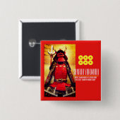 SANADA YUKIMURA:Button-Abzeichen Button (Vorne & Hinten)