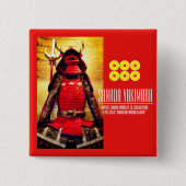 SANADA YUKIMURA:Button-Abzeichen Button (Vorderseite)