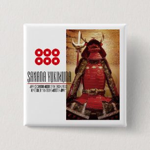 SANADA YUKIMURA:Button-Abzeichen Button