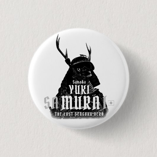 SANADA YUKIMURA (Dark ver) Button (Vorderseite)