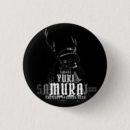 SANADA YUKIMURA (Dark ver) Button (Vorderseite)