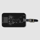 SANADA YUKIMURA (Dark ver.) Gepäckanhänger (Vorderseite (Horizontal))