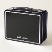 SANADA YUKIMURA (Dark ver.) Metall Brotdose (Rückseite)