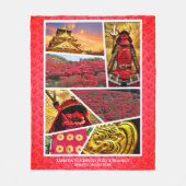 SANADA YUKIMURA FLEECEDECKE (Vorderseite)